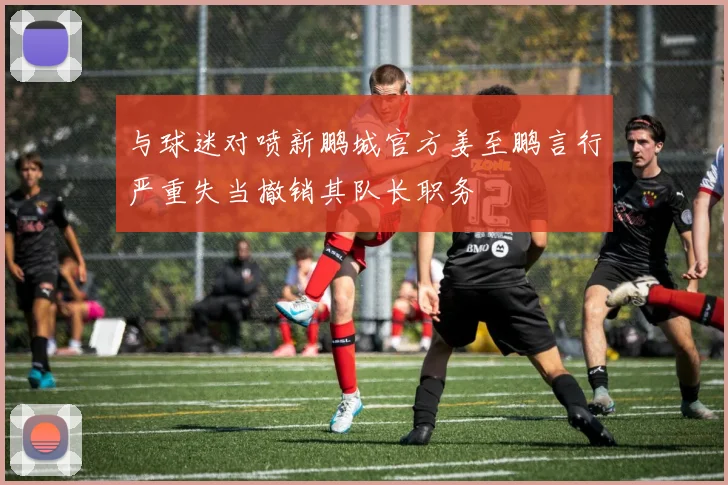 与球迷对喷新鹏城官方姜至鹏言行严重失当撤销其队长职务